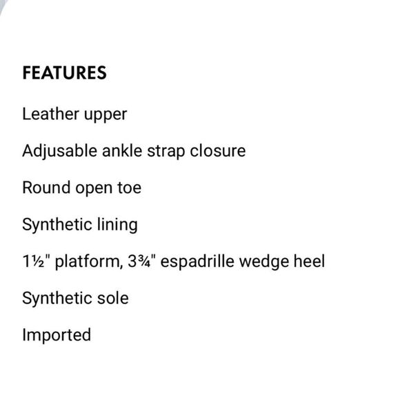 Franco Sarto Womens Talya Sandals- Size 8.5 - Picture 6 of 6